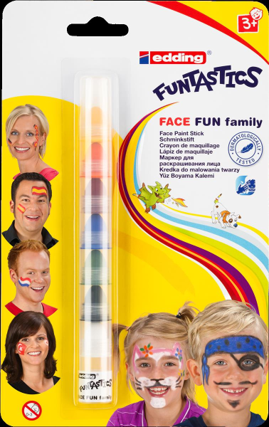 edding 47 Funtastics Face Fun family Schminkstift (1er Blister)