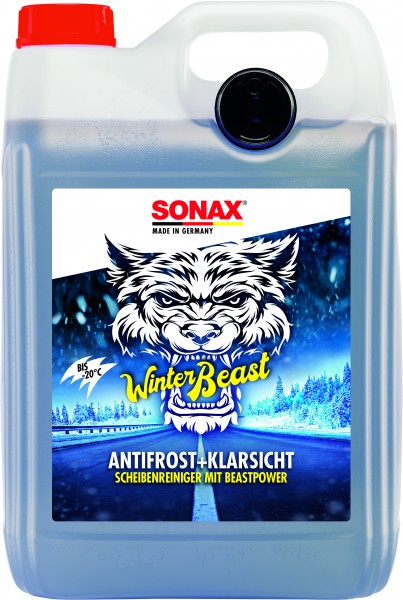 SONAX AntiFrost + KlarSicht Kanister -20°C WinterBeast 5 L, Winter, Reinigung & Pflege, Rund ums Fahrzeug