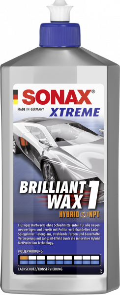 SONAX XTREME BrilliantWax 1 Hybrid NPT 500 ml, Außen / Lack, Reinigung &  Pflege, Rund ums Fahrzeug