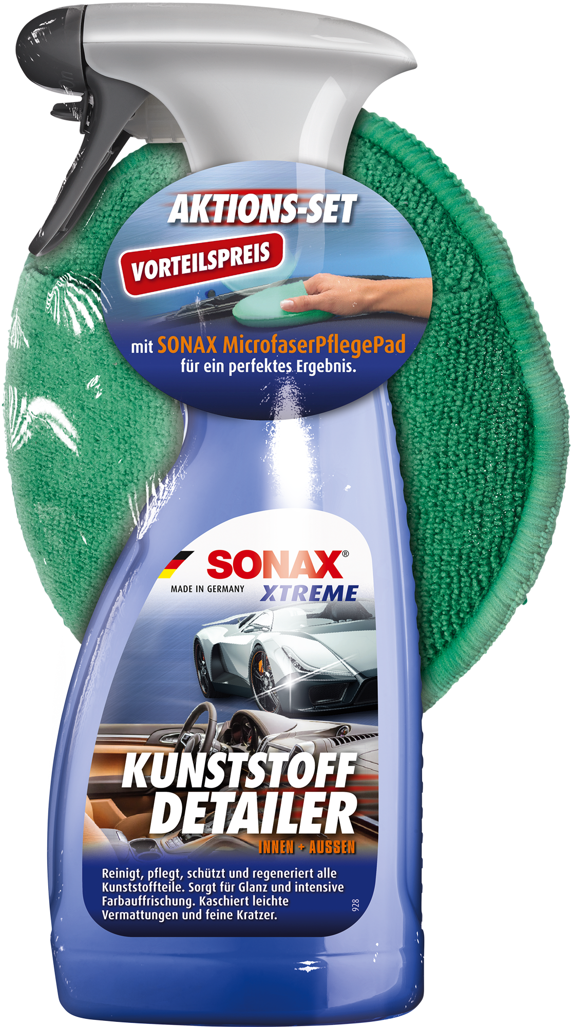 SONAX KlimaPowerCleaner AirAid Green Lemon 100 ml, Innenraum, Reinigung &  Pflege, Rund ums Fahrzeug
